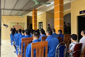 VKSND khu vực 4 - Lai Châu tuyên truyền, kiểm sát việc thực hiện quyền bầu cử của người bị tạm giữ, tạm giam