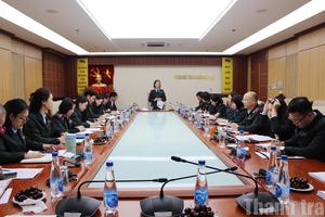 Vụ Tổ chức cán bộ chủ động tham mưu nhiều nhiệm vụ trọng tâm trong tháng 2/2026