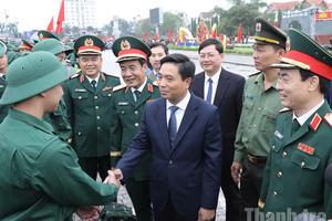 Ngày hội tòng quân rộn ràng ở Thanh Hóa