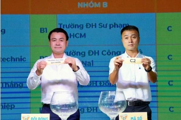 Giải bóng đá Thanh Niên sinh viên Việt Nam 2026: Những lá thăm định hình cuộc đua cúp THACO