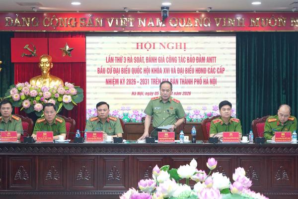 Công an Hà Nội: Giữ bình yên để ngày bầu cử thực sự là "Ngày hội toàn dân"
