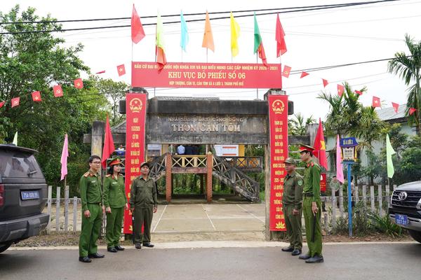 TP Huế: Bảo đảm an ninh bầu cử tại các xã biên giới