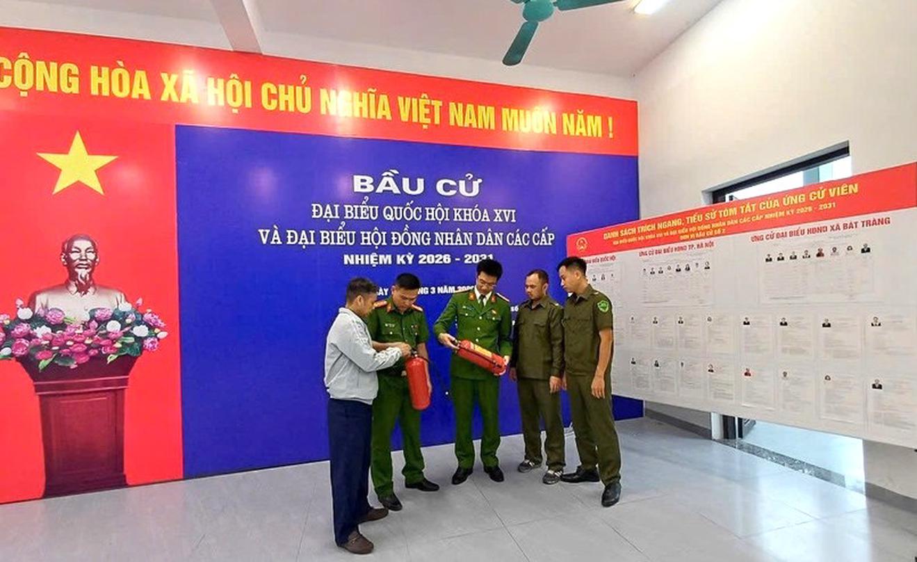 PHƯƠNG ÁN Đảm bảo an toàn phòng cháy, chữa cháy và cứu nạn, cứu hộ (PCCC và CNCH) tại các điểm bầu cử trên địa bàn xã Thiệu Trung