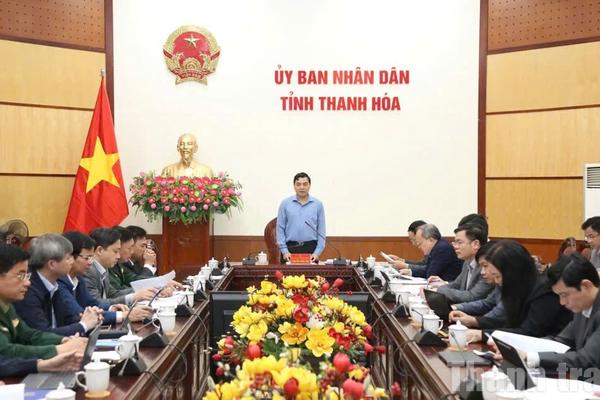 Thanh Hóa: Đẩy nhanh điều chỉnh Quy hoạch tỉnh và chuẩn bị Hội nghị Xúc tiến đầu tư