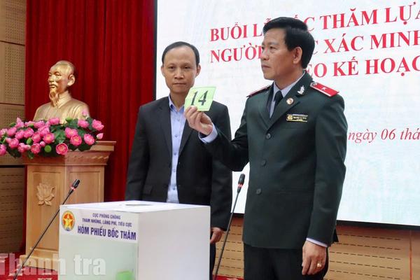 Thanh tra Chính phủ bốc thăm xác minh tài sản, thu nhập năm 2025