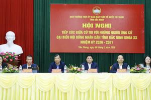 Ứng cử viên HĐND tỉnh Bắc Ninh cam kết giữ mối liên hệ chặt chẽ với cử tri