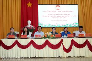 Chánh Thanh tra tỉnh Tây Ninh tiếp xúc cử tri tại các xã Long Chữ, Long Thuận và Bến Cầu