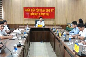 Kết luận phiên tiếp công dân tháng 2 của UBND tỉnh Quảng Trị