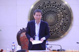 Phó Tổng Thanh tra Chính phủ Lê Tiến Đạt làm việc với Văn phòng Thanh tra Chính phủ