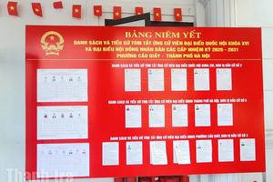 Chuyển đổi số trong bầu cử tại Hà Nội