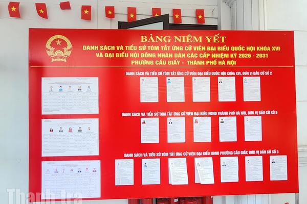 Chuyển đổi số trong bầu cử tại Hà Nội