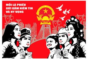 Quảng Ngãi triển khai hơn 9.000 hình thức cổ động trực quan