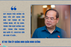 Bí thư Tỉnh ủy Quảng Ninh Quản Minh Cường: Điều chỉnh quy hoạch để thu hút dự án đầu tư vào Vân Đồn