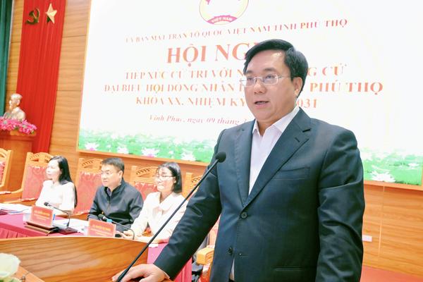 Chủ tịch Phú Thọ giao nhiệm vụ trong bầu cử cho Thanh tra tỉnh