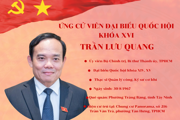 Tiểu sử và chương trình hành động của Bí thư Thành ủy TPHCM Trần Lưu Quang