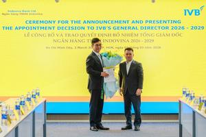 Indovina Bank kiện toàn nhân sự lãnh đạo cấp cao, bổ nhiệm Tổng Giám đốc mới