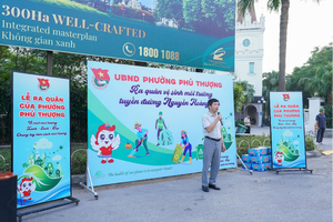 Ciputra Hanoi đồng hành vì môi trường xanh