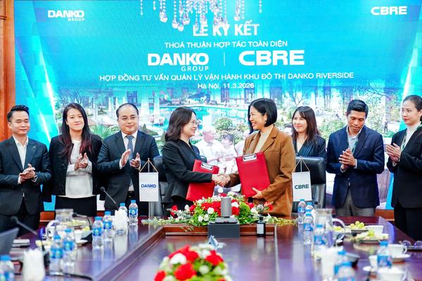 Danko Group & CBRE – Kí kết hợp tác nâng tầm chuẩn sống đô thị châu Âu