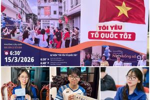 Cử tri trẻ háo hức chờ ngày hội non sông