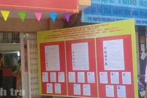 TPHCM: 100% điểm bỏ phiếu đã đảm bảo điều kiện về phòng cháy, chữa cháy