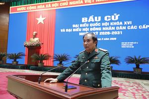 Bộ Tổng Tham mưu: Rà soát, hoàn thiện kỹ lưỡng công tác chuẩn bị bầu cử