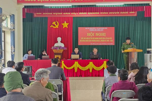 Hà Tĩnh: Hoàn thành tiếp xúc cử tri, sẵn sàng cho ngày hội lớn của toàn dân