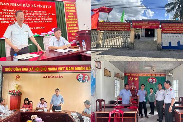 An Giang chủ động giải quyết khiếu nại, tố cáo, giữ vững ổn định trước ngày bầu cử