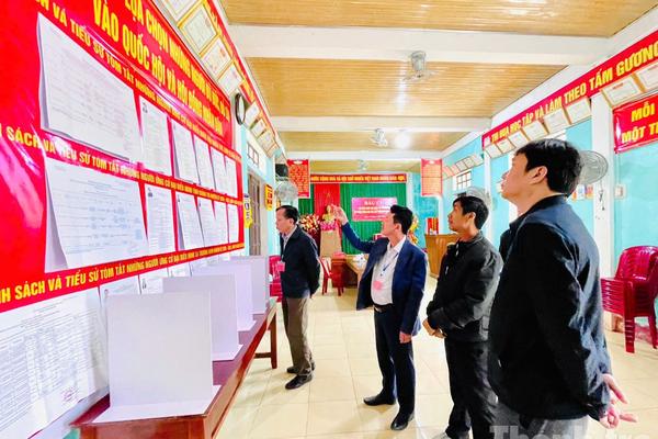 Quê hương cách mạng Trường Ninh sẵn sàng cho ngày hội bầu cử