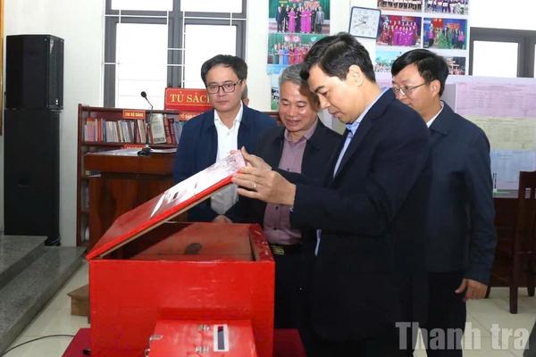 Chủ tịch UBND tỉnh Thanh Hóa kiểm tra công tác chuẩn bị bầu cử trên địa bàn