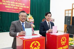 Lãnh đạo Trung ương, tỉnh Lạng Sơn cùng cử tri thực hiện quyền bầu cử