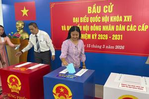 TPHCM đã có nhiều đơn vị đạt trên 90% cử tri đi bầu cử