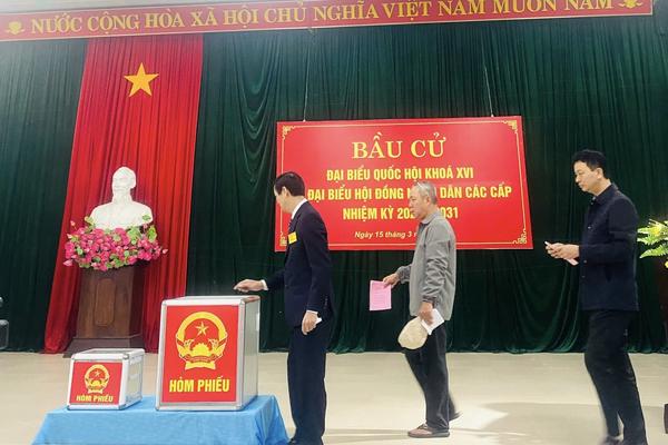 Quảng Trị: Tỷ lệ cử tri đi bầu cử đạt 99,87%