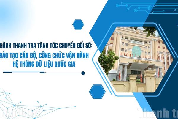 Thanh tra Chính phủ đào tạo sử dụng hệ thống cơ sở dữ liệu báo cáo công tác thanh tra