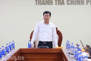 Hệ thống dữ liệu báo cáo sẽ giúp các cơ quan thanh tra quản lý phân tích, đánh giá và dự báo tình hình