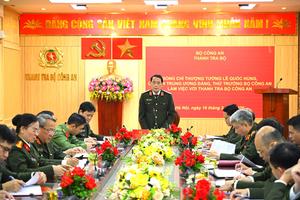 Thanh tra Bộ Công an: Chuyển đổi tư duy, kiên quyết xử lý không có "vùng cấm"