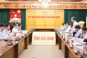 Đoàn kiểm tra của Bộ Chính trị làm việc với Đảng uỷ UBND tỉnh Bắc Ninh