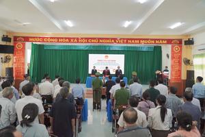 Thông qua phiên tòa giả định: Tuyên truyền việc chấp hành nghiêm các quy định bắt buộc về khai thác thủy sản cho người dân