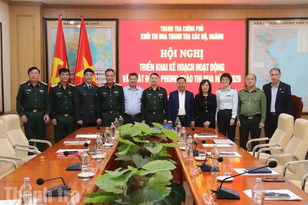 Khối thi đua Thanh tra các bộ, ngành triển khai kế hoạch và phát động phong trào thi đua năm 2026