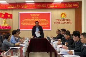 Lai Châu công bố quyết định thanh tra quản lý chất lượng thuốc