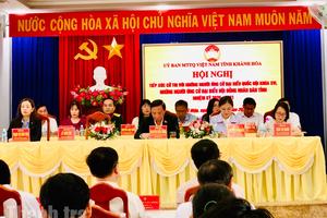 Khánh Hòa công bố 67 đại biểu HĐND, Chánh Thanh tra tỉnh Nguyễn Như Hoa trúng cử