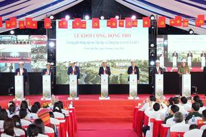 TP Huế: Đồng loạt khởi công, động thổ 3 trường nội trú liên cấp tại các xã biên giới