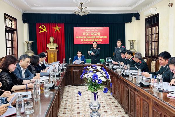 Thành phố Hải Phòng: Xác minh tài sản, thu nhập 79 người