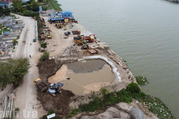 Ninh Bình siết quản lý bến bãi khoáng sản