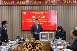 Thanh tra tỉnh Cao Bằng: Triển khai 10 chuyên đề, đồng bộ giải pháp phòng ngừa tham nhũng năm 2026