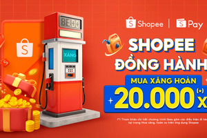 Shopee và ShopeePay triển khai chương trình đồng hành cùng người dùng:  Mua Xăng, Hoàn 20.000 Xu