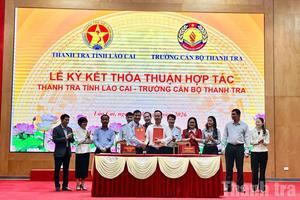 Thanh tra Lào Cai hợp tác Trường Cán bộ thanh tra: Nâng cao chất lượng nguồn nhân lực cho ngành Thanh tra
