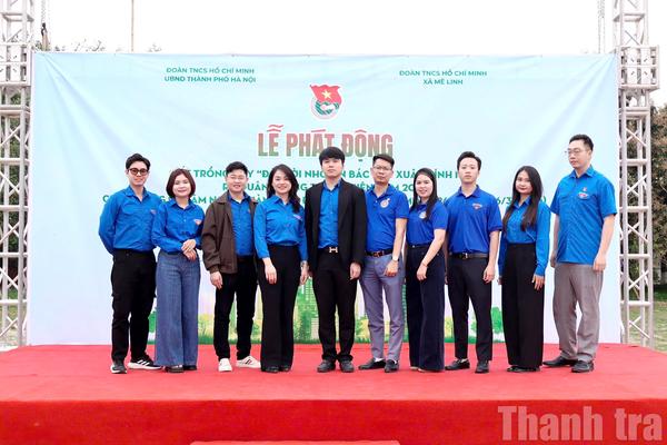 Tuổi trẻ Thanh tra Thành phố Hà Nội tham gia “Tết trồng cây đời đời nhớ ơn Bác Hồ”