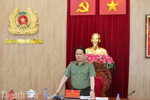 Thanh tra Bộ Công an: Công bố quyết định thanh tra tại Công an thành phố Cần Thơ