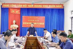 Tuyên Quang: Tăng cường kiểm tra, giám sát trong Đảng