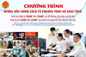 Thêm một kênh thông tin về giải đáp chính sách và hỗ trợ hộ kinh doanh kê khai thuế